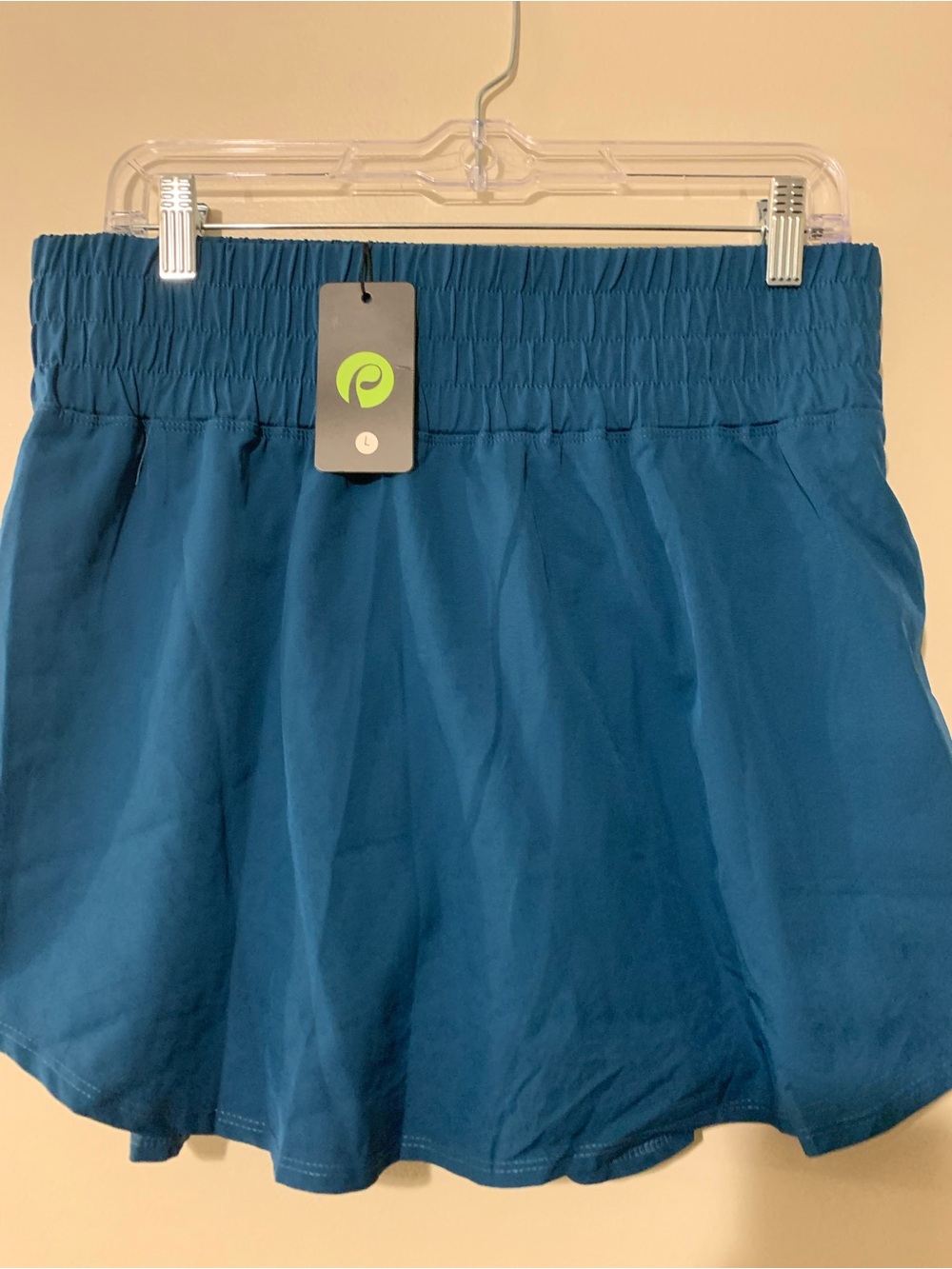 Active Women's Skort in Teal with Elastic Waistband